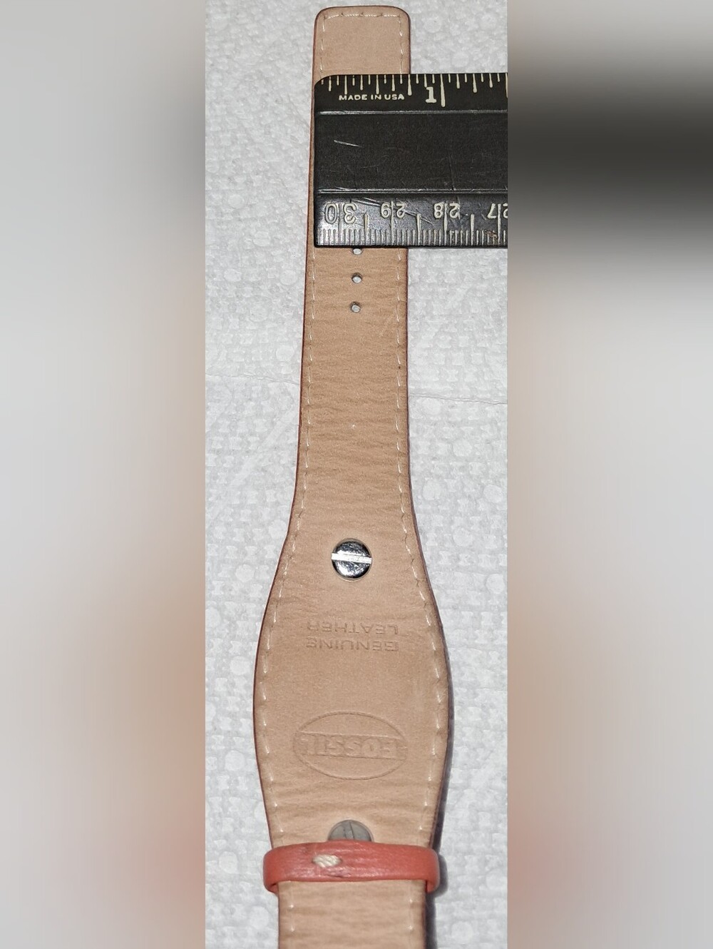 FOSSIL ORANGE FACE & BAND WATCH - Picture 14 of 16